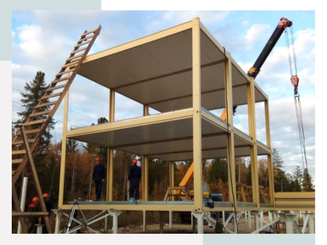 Строительство модульных здания Обнинск