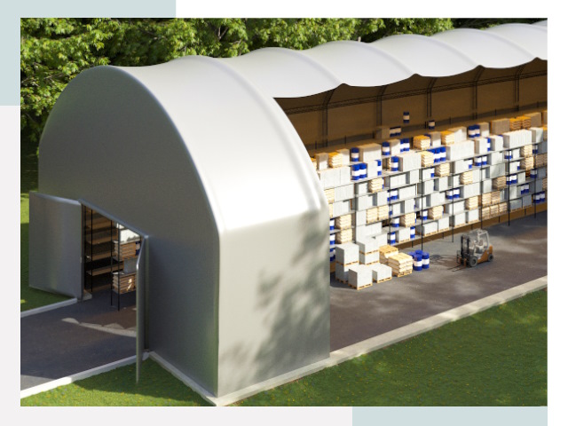 Тентовые ангары в Обнинске