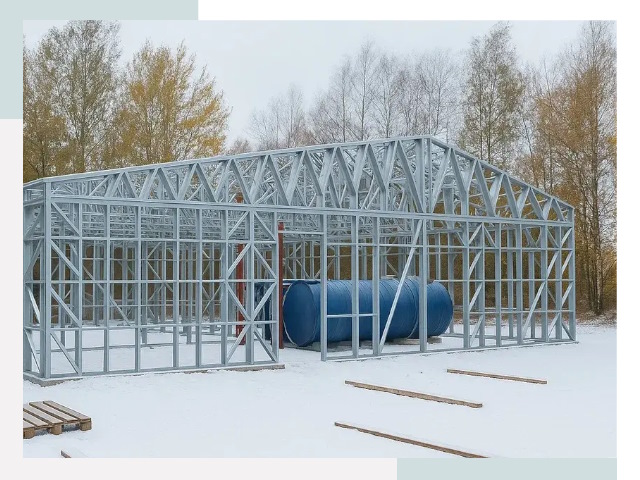 Металлические ангары в Обнинске