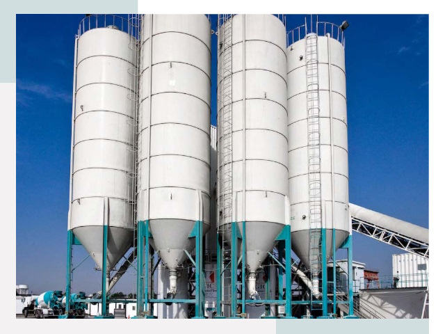 Строительство цементных силосов в Обнинске
