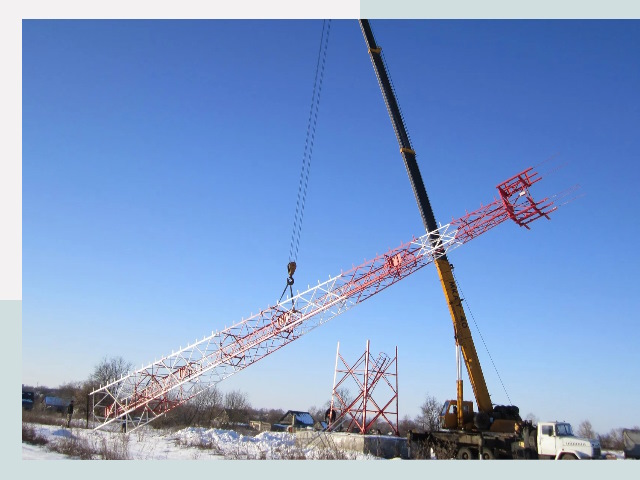 Строительство башен связи в Обнинске от 609 руб.