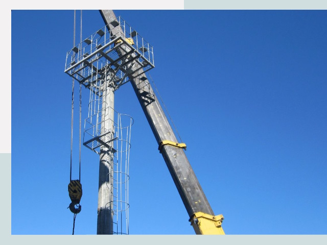 Монтаж осветительных мачт в Обнинск от 609 руб.