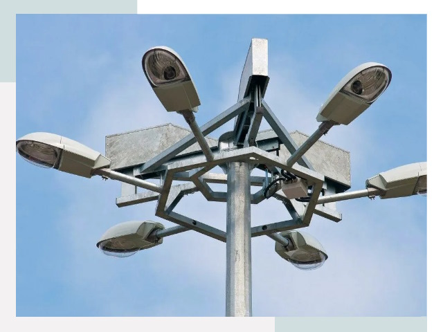 Монтаж осветительных мачт в Обнинске