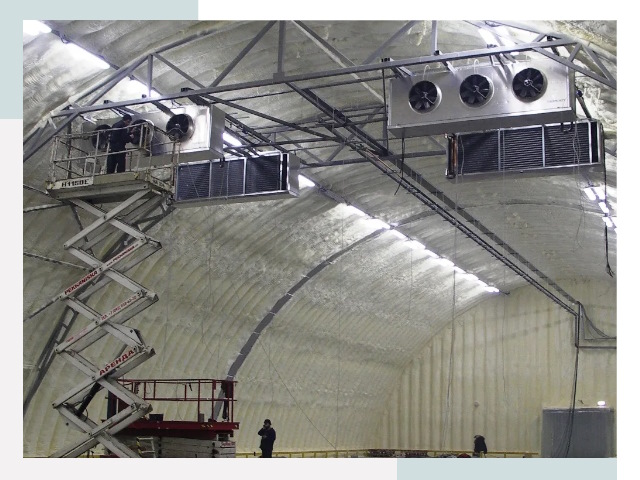 Оснащение ангаров в Обнинске