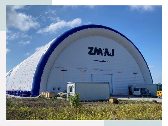 Брендирование ангаров в Обнинске