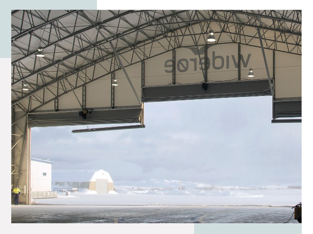 Ворота для ангаров в Обнинске