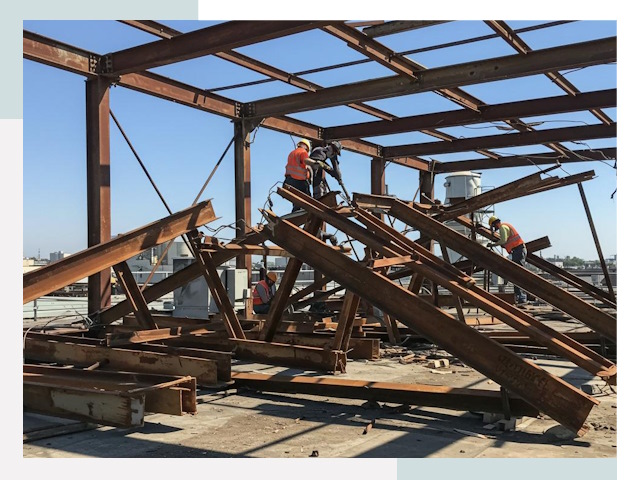 Демонтаж металлоконструкций в Обнинске от 609 руб.