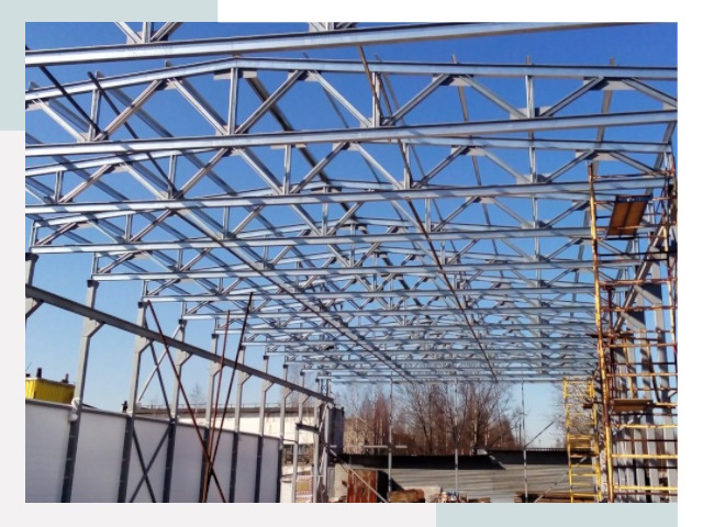 Металлокаркасы для складов в Обнинске