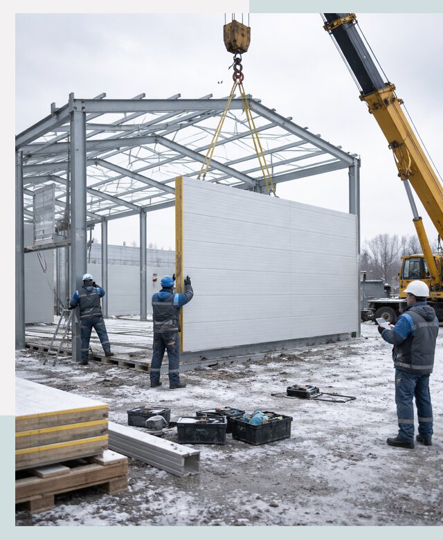 Строительство холодильных складов под ключ в Обнинске