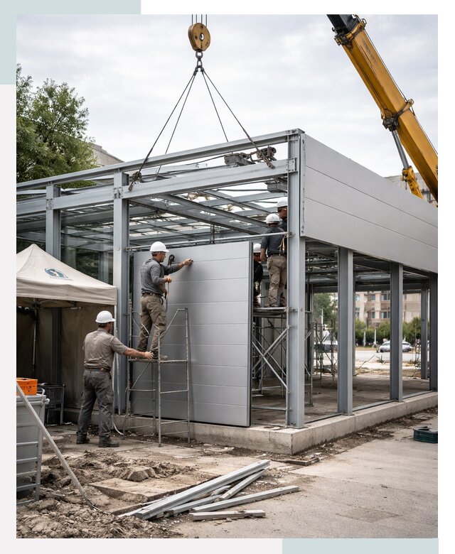 СтальСтрой-Бнн: торговый павильон под ключ в Обнинске от 35525 р.