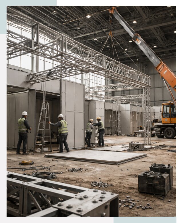 Строительство выставочных павильонов в Обнинске от 35525 р.| СтальСтрой-Бнн