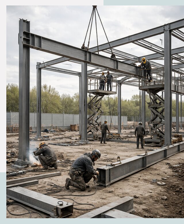 Строительство выставочных павильонов из металлоконструкций в Обнинске